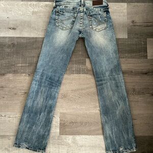 BKE STELLA LOWRISE JEANS SIZE 27R.